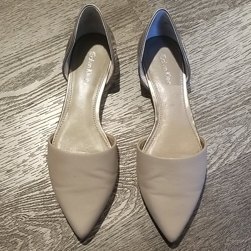 Calvin Klein flats